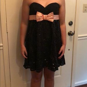 Betsy Johnson Pink Bow Dress